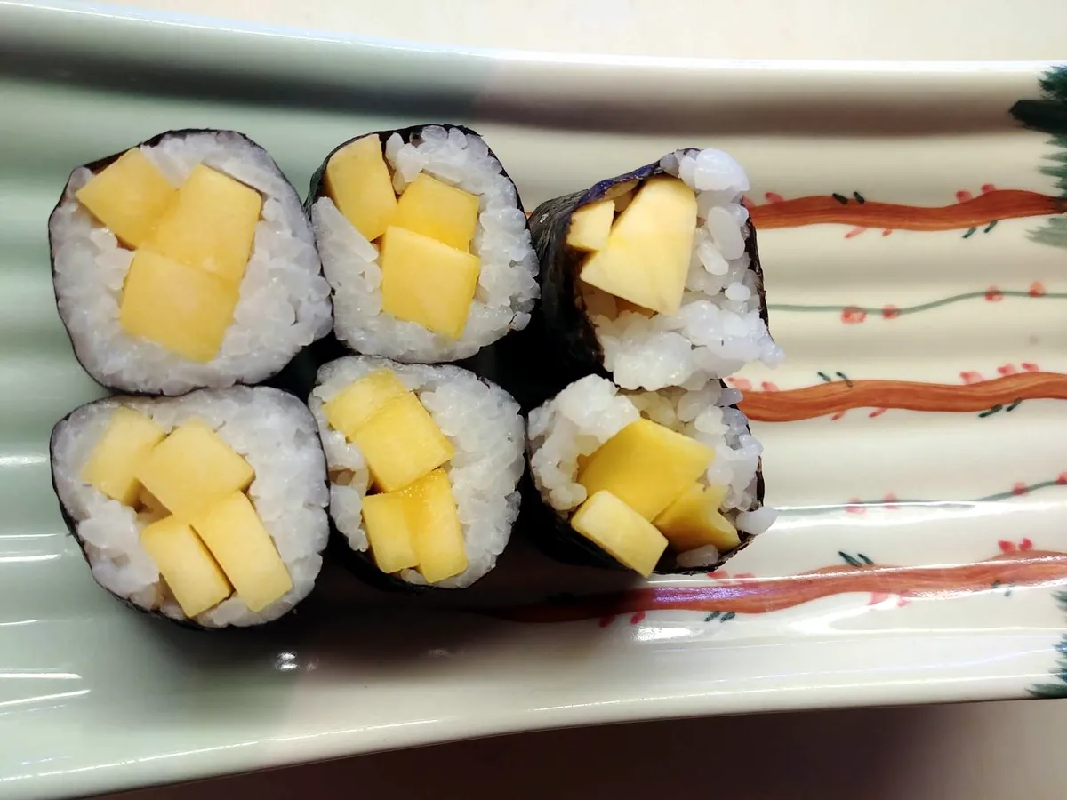 Makis à la mangue du Phoenix Oriental